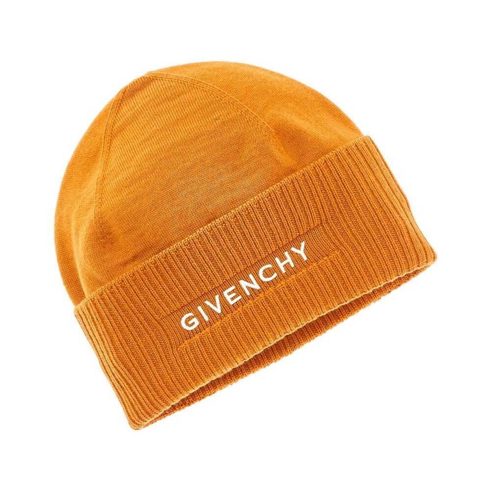 Givenchy 4G Wool Beanie, White